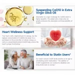 CoQ10 ubiquinol softgels presentation