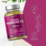 Evening primrose oil softgels presentation
