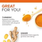 Turmeric curcumin tablets presentation