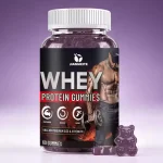 Whey protein gummies presentation