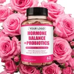 Women's hormone balance capsules presentation