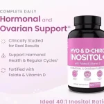 Women's inositol and folate capsules presentation