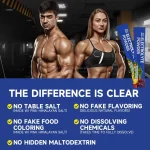 Sugar-free electrolyte powder product features
