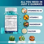 Kids calcium D3 K2 gummies details