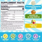 Kids memory and focus gummies details