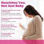 Prenatal multivitamin gummy nutrition for pregnancy and postpartum