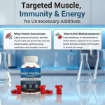 Whey protein gummies details
