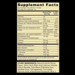 Pre-workout powder formula and packaging