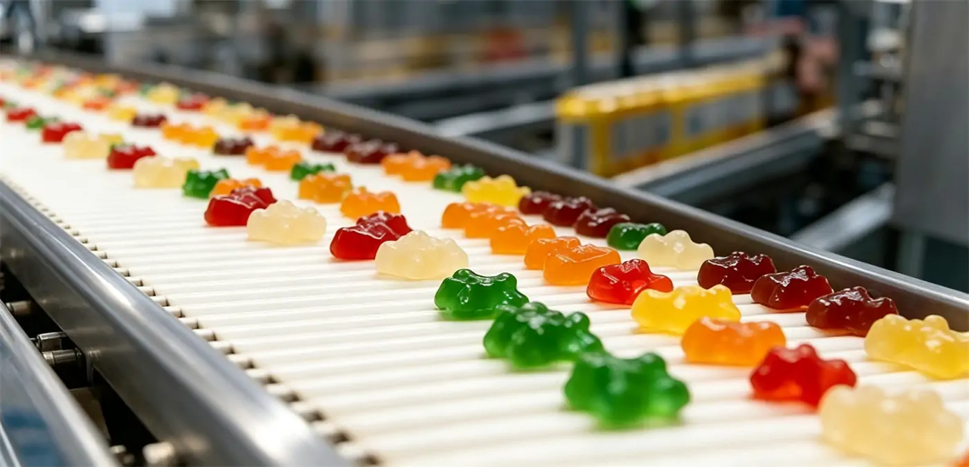 Functional gummies production