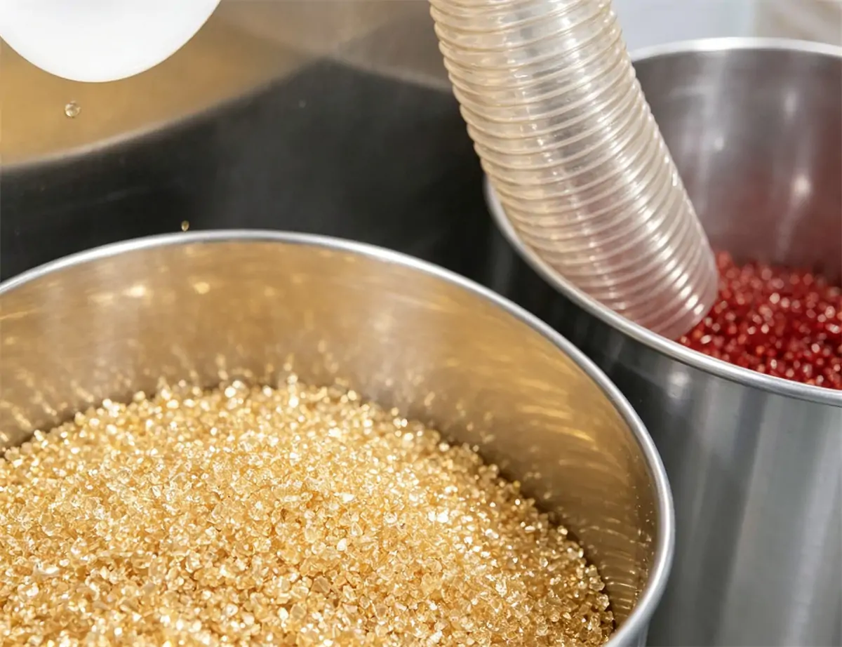 Powdered drinks production