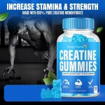 Creatine gummies sports nutrition with Hongri Pharma branding