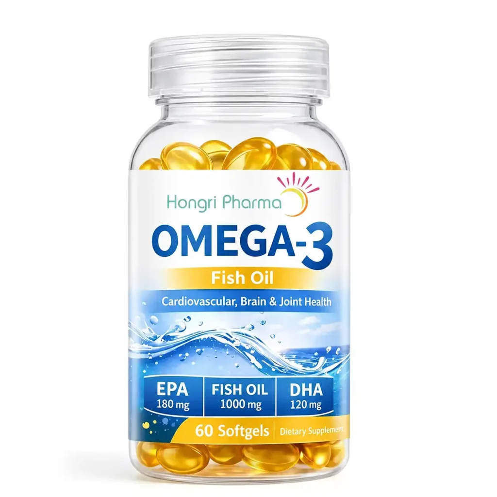 OEM Omega-3 Fish Oil Softgels for Private Label Brands
