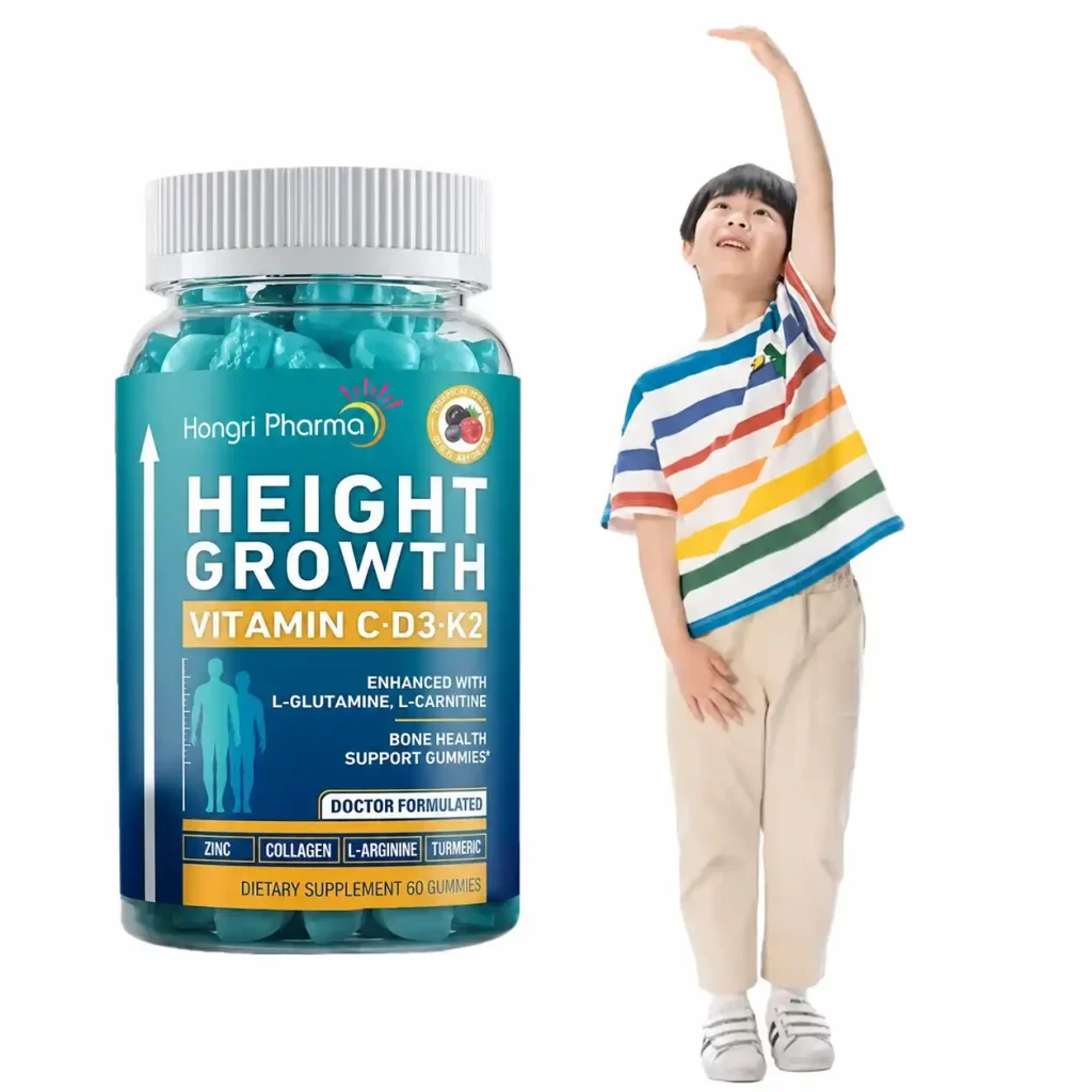 Kids Calcium D3 K2 Gummies | OEM Manufacturer