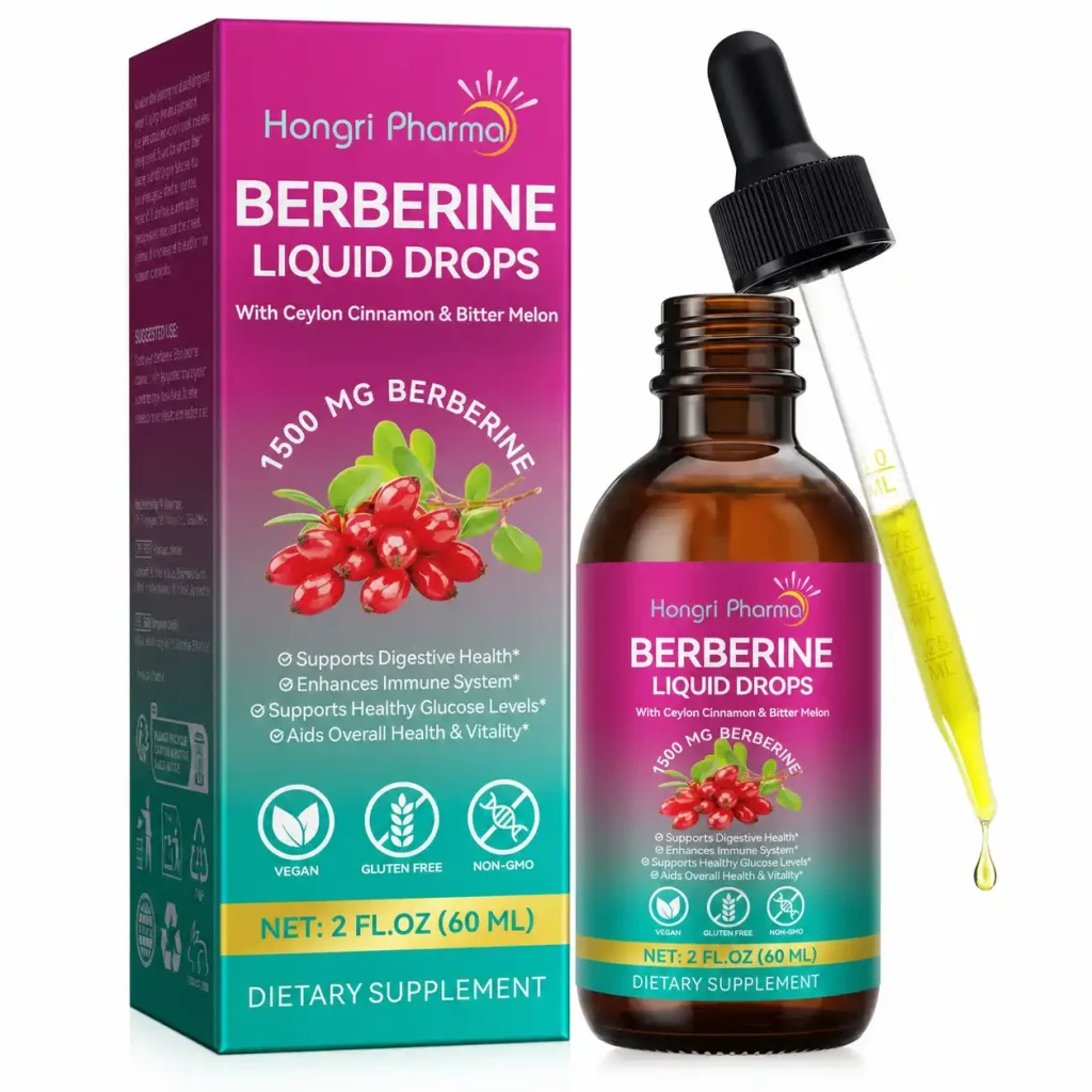 Berberine Liquid Drops | Private Label OEM